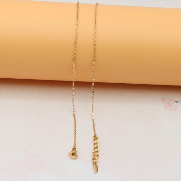 Delicate Rose Gold Infinity Pendant Necklace for Women, XPNL0218 - Picture 10 of 12